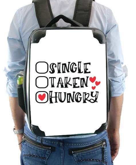  Single Taken Hungry voor Rugzak