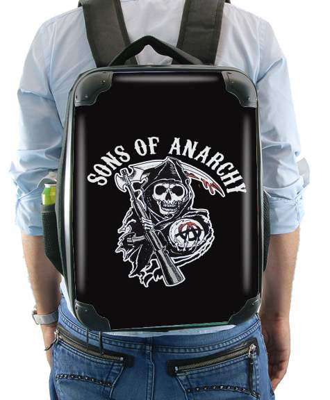  Sons Of Anarchy Skull Moto voor Rugzak