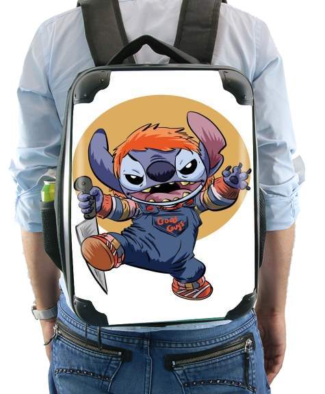  Stitch X Chucky Halloween voor Rugzak