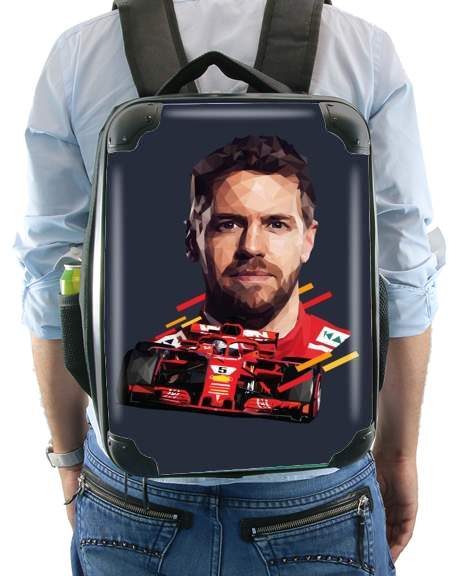  Vettel Formula One Driver voor Rugzak