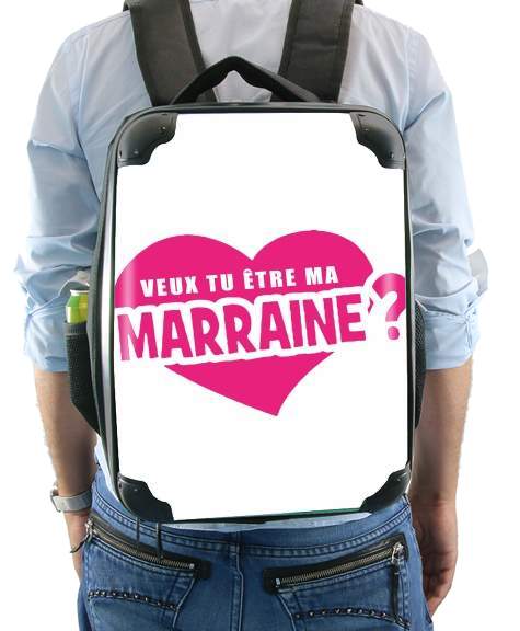  Veux tu etre ma marraine voor Rugzak