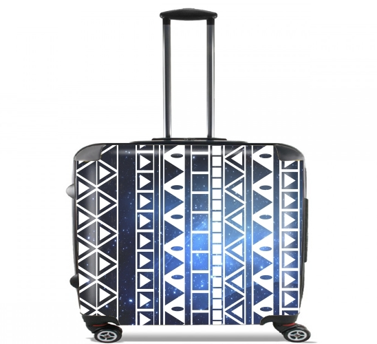  Tribal Aztec Pattern Blue voor Pilotenkoffer