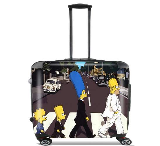  Beatles meet the simpson voor Pilotenkoffer