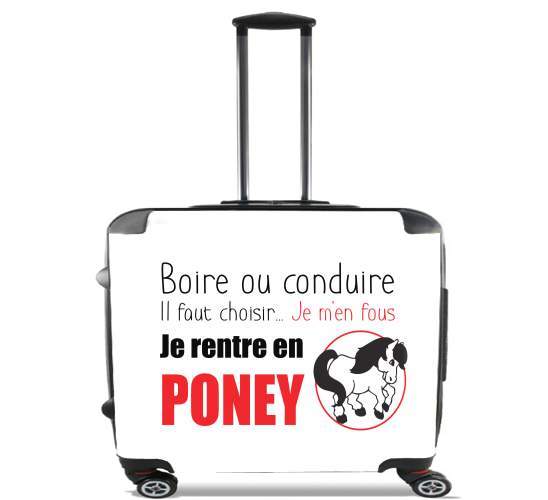  Boire ou conduire Je men fous je rentre en Poney voor Pilotenkoffer