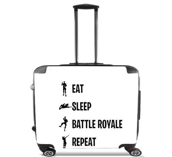  Eat Sleep Battle Royale Repeat voor Pilotenkoffer