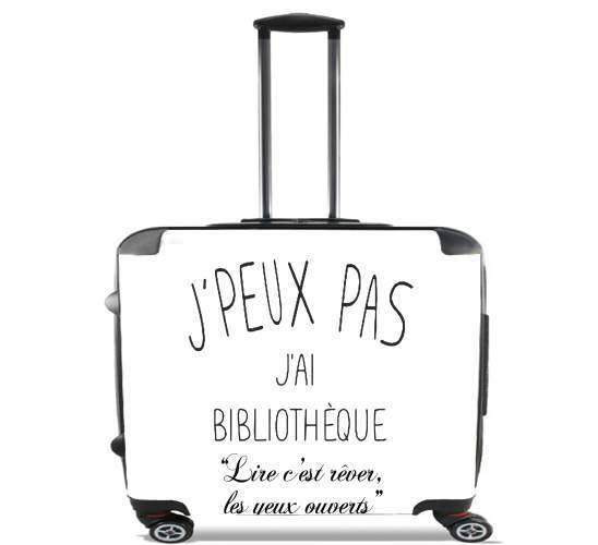  Je peux pas jai bibliotheque Lire cest rever les yeux ouverts voor Pilotenkoffer