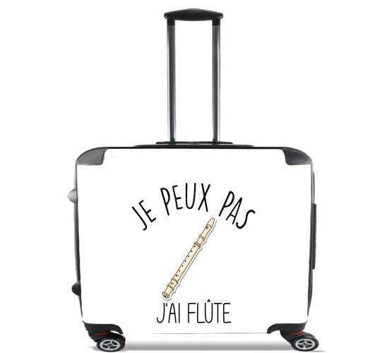  Je peux pas jai flute voor Pilotenkoffer