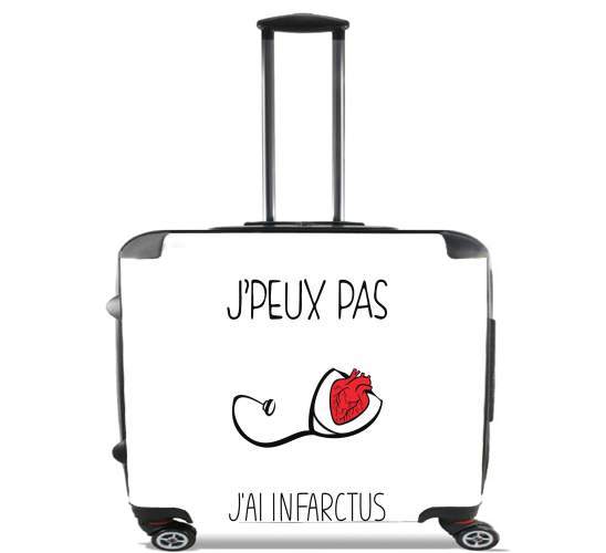  Je peux pas jai infarctus Maladie du coeur voor Pilotenkoffer