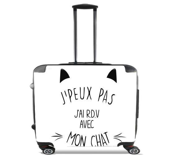  Je peux pas jai rdv avec mon chat voor Pilotenkoffer