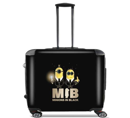  Minion in black mashup Men in black voor Pilotenkoffer