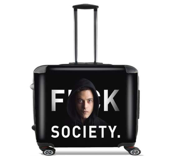  Mr Robot Fuck Society voor Pilotenkoffer