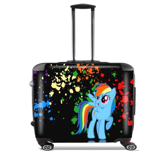  My little pony Rainbow Dash voor Pilotenkoffer