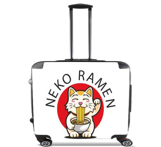  Neko Ramen Cat voor Pilotenkoffer