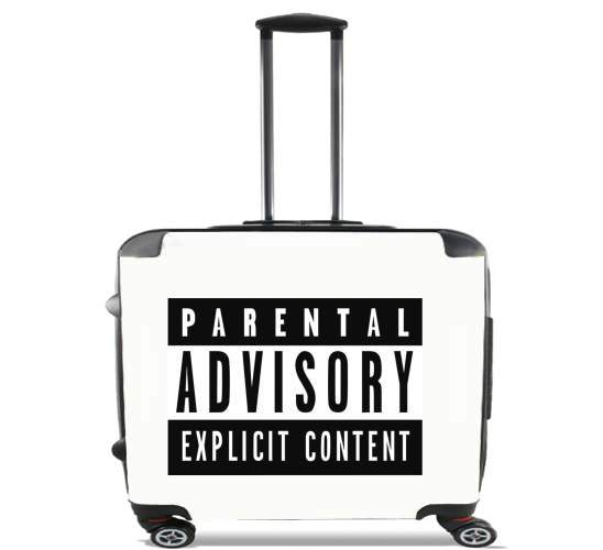  Parental Advisory Explicit Content voor Pilotenkoffer