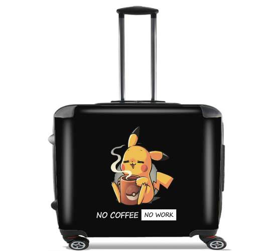  Pikachu Coffee Addict voor Pilotenkoffer