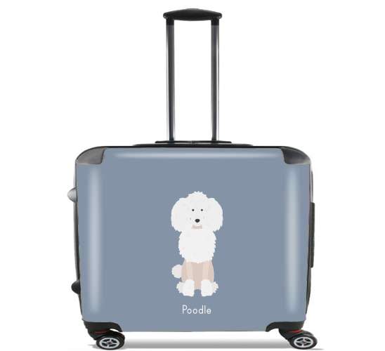  Poodle White voor Pilotenkoffer