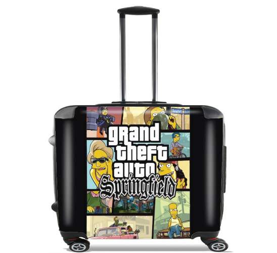  Simpsons Springfield Feat GTA voor Pilotenkoffer