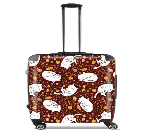  Sleeping cats seamless pattern voor Pilotenkoffer