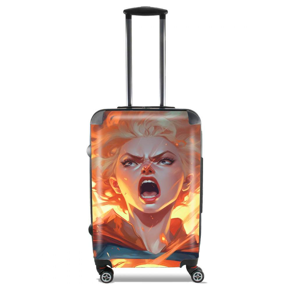  Angry Girl voor Handbagage koffers