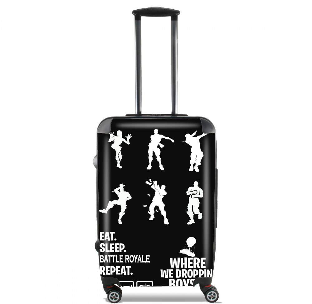  Battle Royal FN Eat Sleap Repeat Dance voor Handbagage koffers