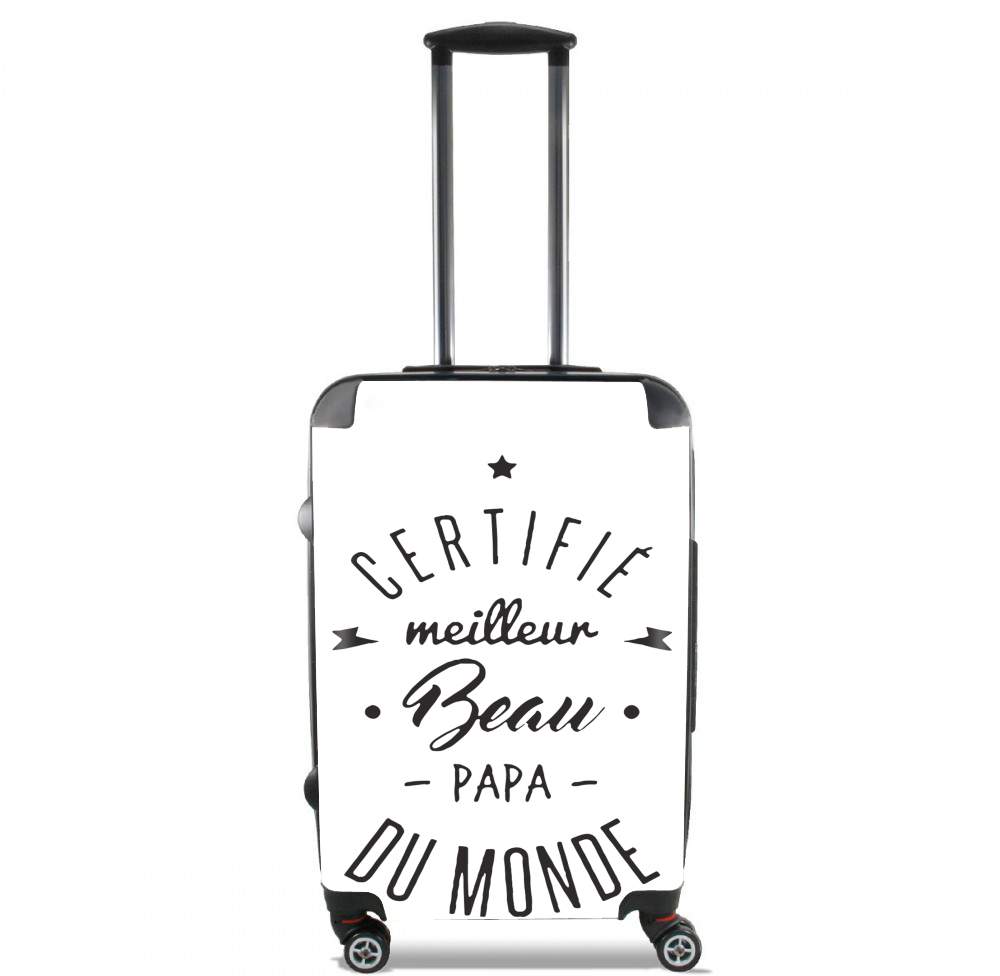  Certifie meilleur beau papa voor Handbagage koffers