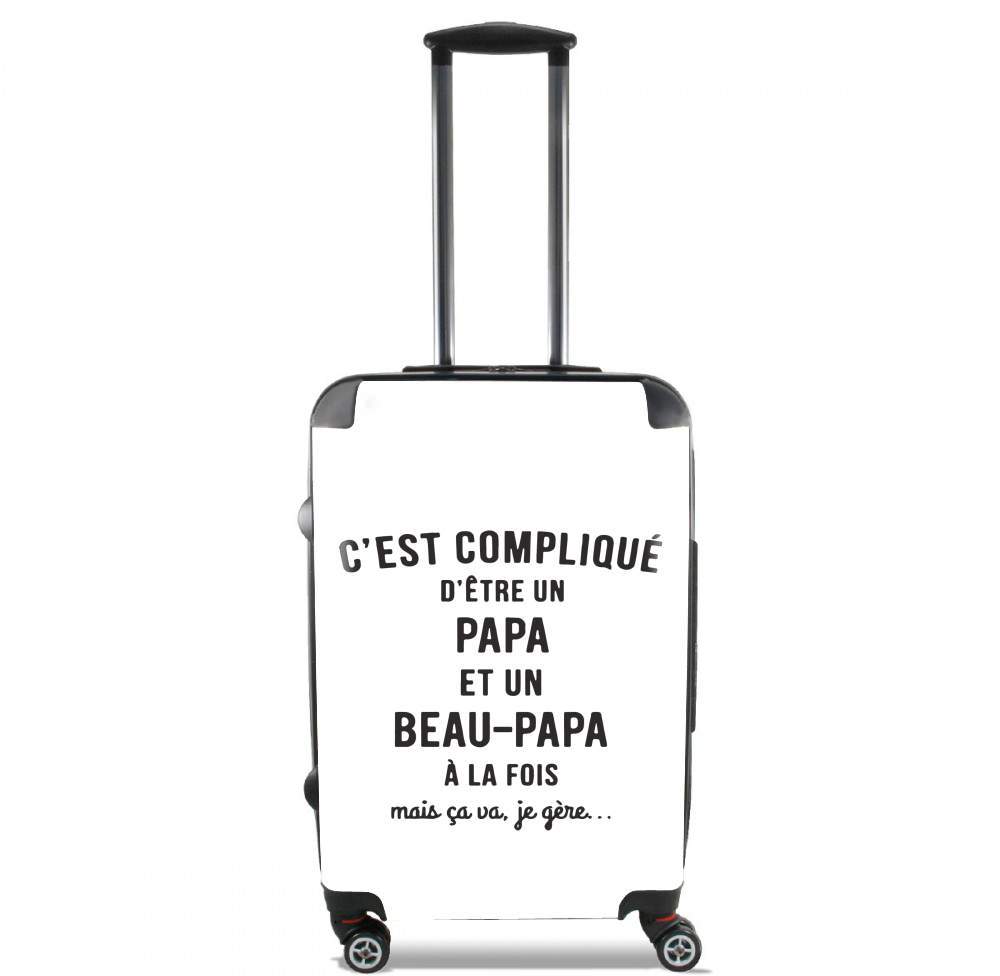  cest complique detre un papa et un beau papa a la fois mais je gere voor Handbagage koffers