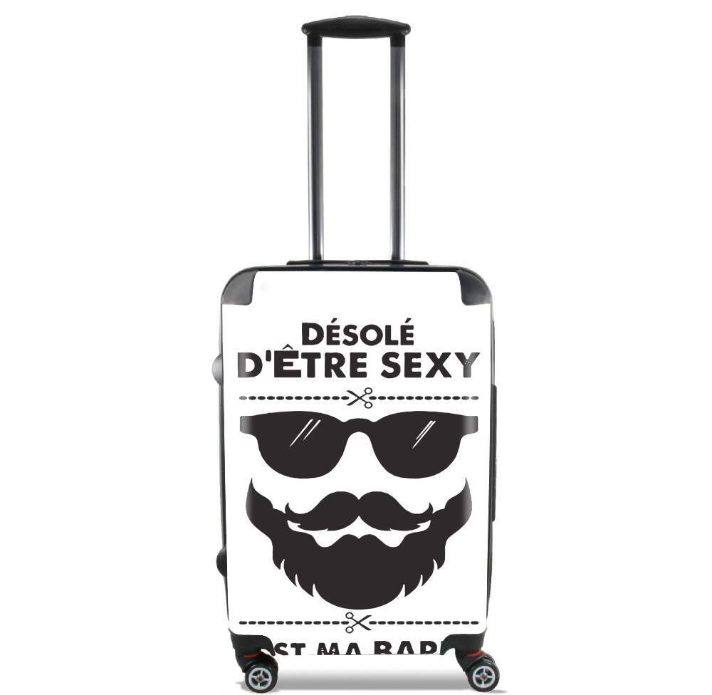  Desole detre sexy cest ma barbe voor Handbagage koffers