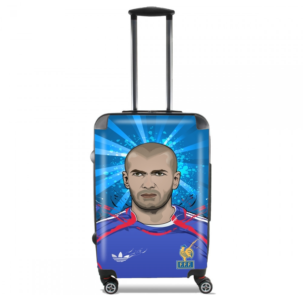  Football Legends: Zinedine Zidane France voor Handbagage koffers