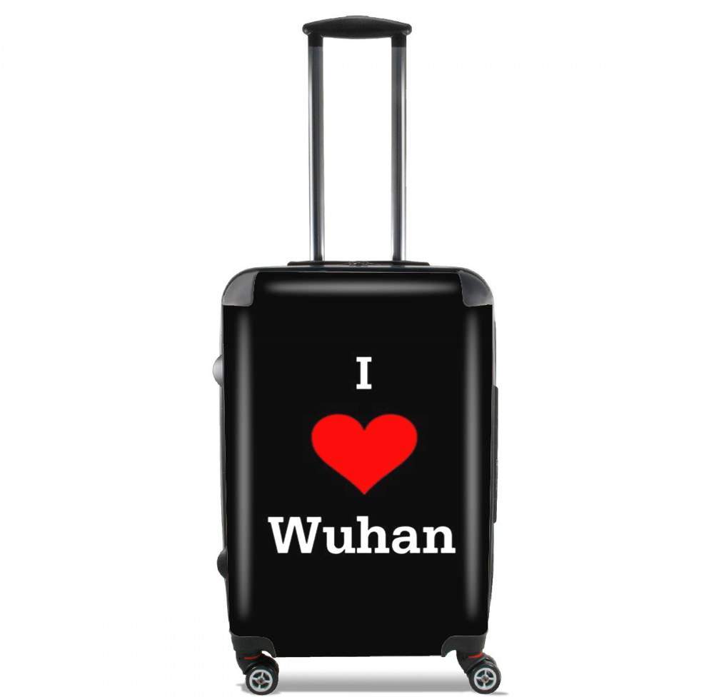  I love Wuhan Coronavirus voor Handbagage koffers