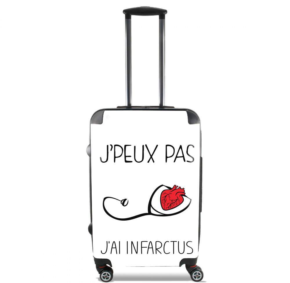  Je peux pas jai infarctus Maladie du coeur voor Handbagage koffers