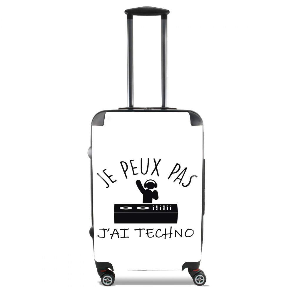  Je peux pas jai techno Festival voor Handbagage koffers