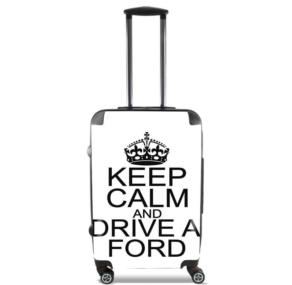  Keep Calm And Drive a Ford voor Handbagage koffers