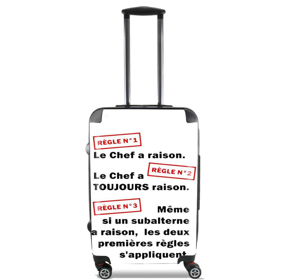  Les regles du chef voor Handbagage koffers