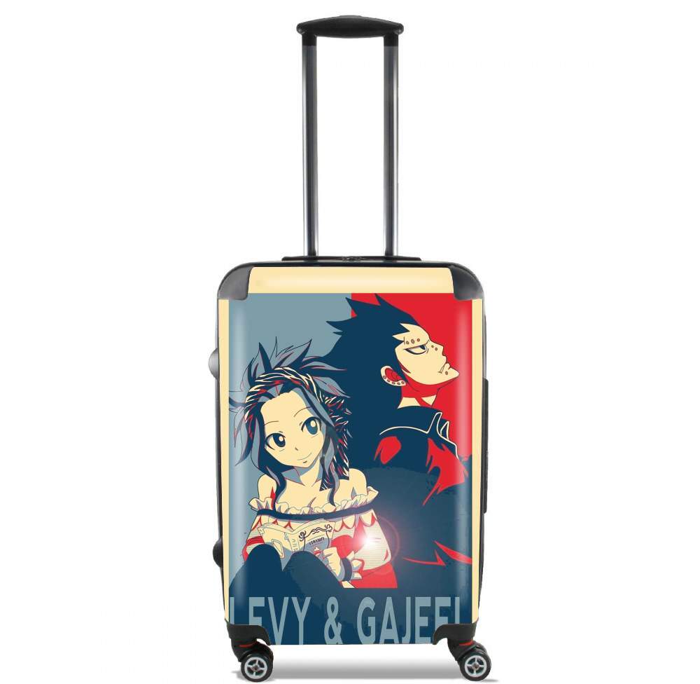  Levy et Gajeel Fairy Love voor Handbagage koffers