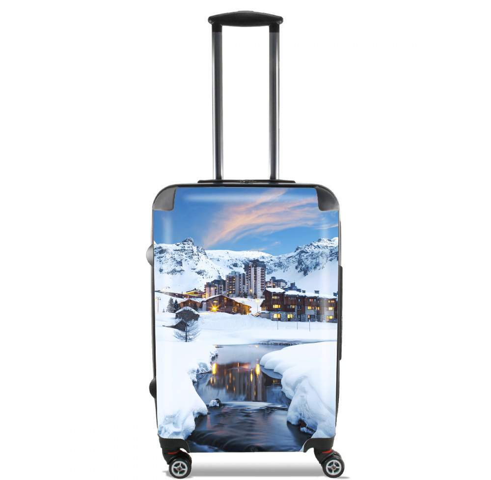  Llandscape and ski resort in french alpes tignes voor Handbagage koffers