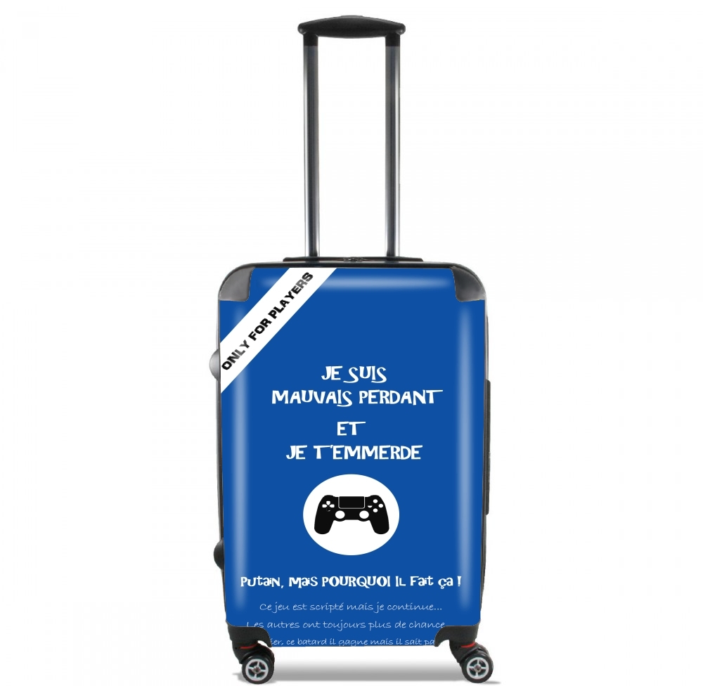  Mauvais perdant - Bleu Playstation voor Handbagage koffers