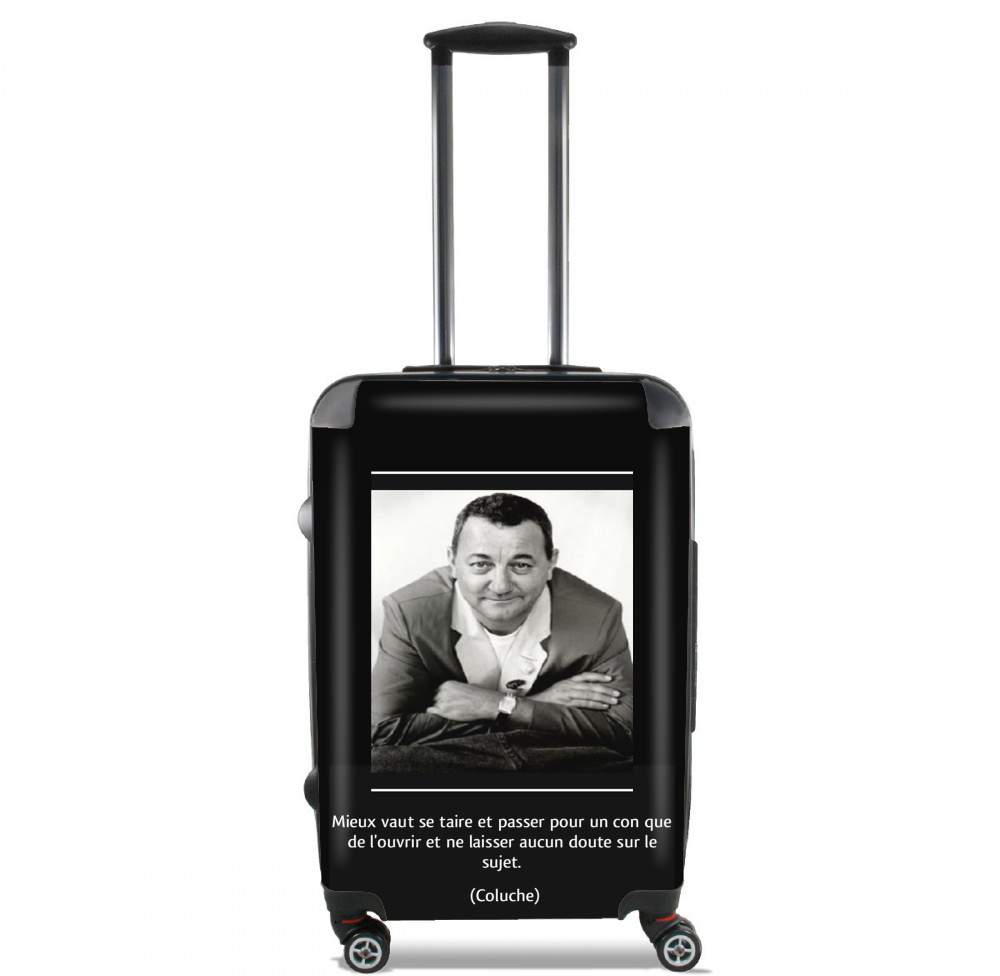  Mieux vaut se taire Citation Coluche voor Handbagage koffers