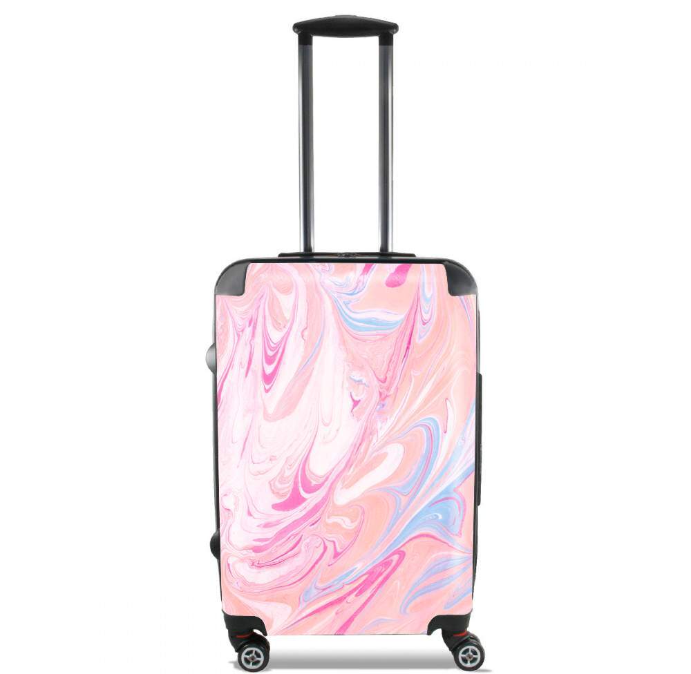  Minimal Marble Pink voor Handbagage koffers