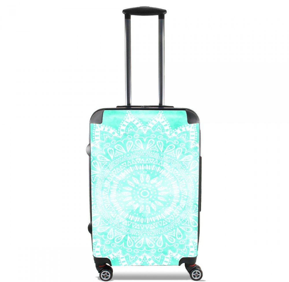  Mint Bohemian Flower Mandala voor Handbagage koffers