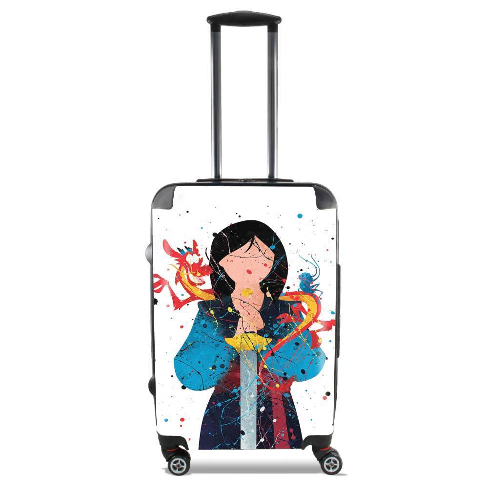  Mulan Princess Watercolor Decor voor Handbagage koffers