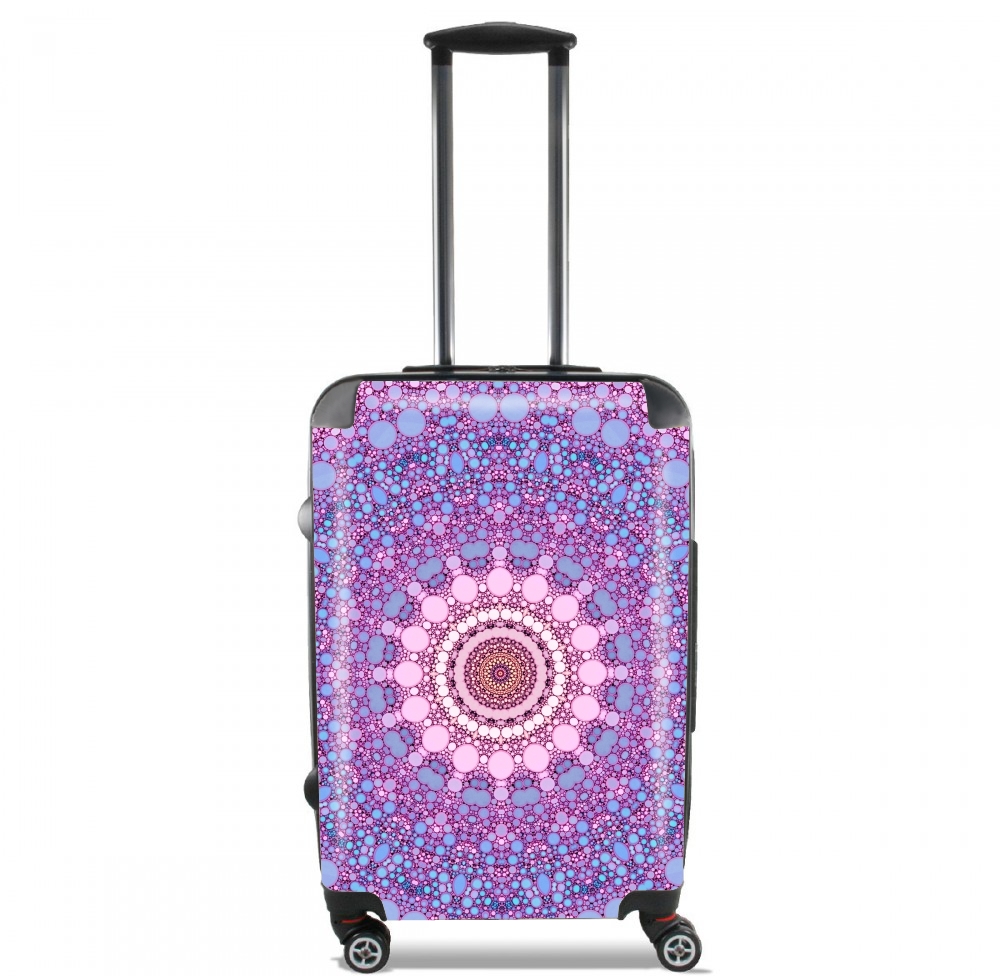  pink and blue kaleidoscope voor Handbagage koffers