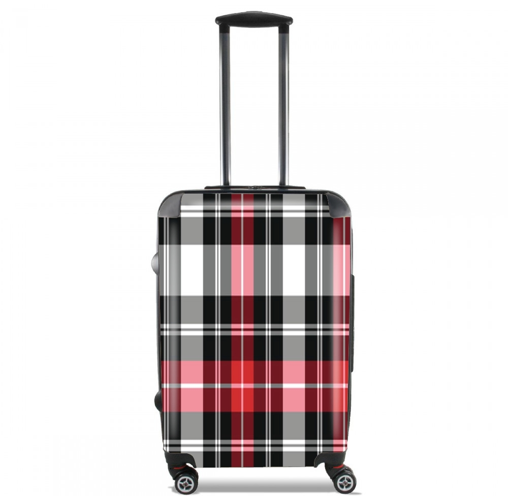  Red Plaid voor Handbagage koffers