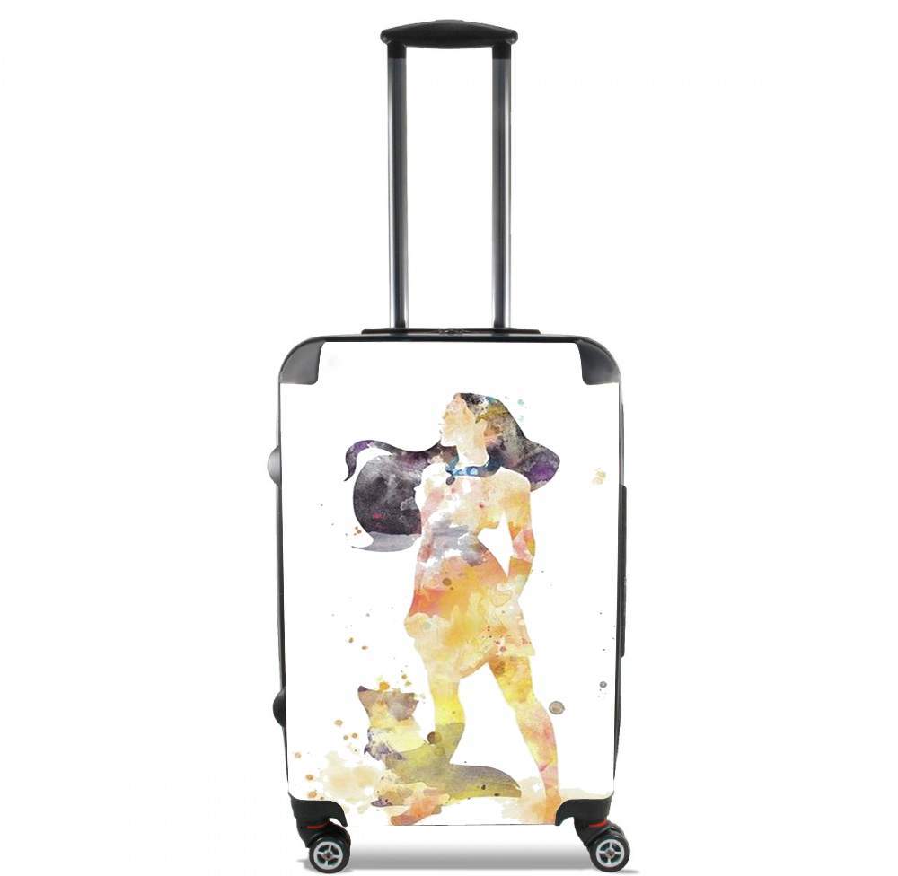  Pocahontas Watercolor Art voor Handbagage koffers