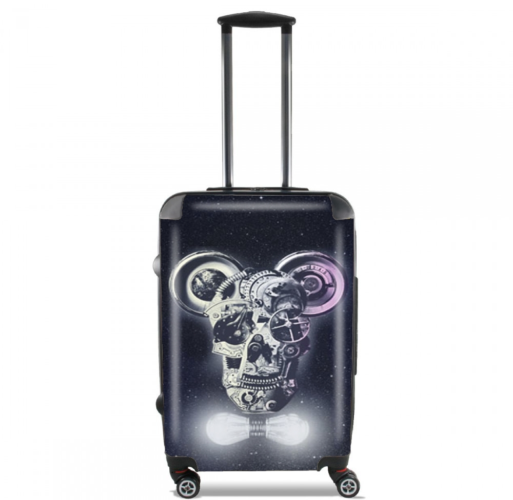  Skull Mickey Mechanics in space voor Handbagage koffers