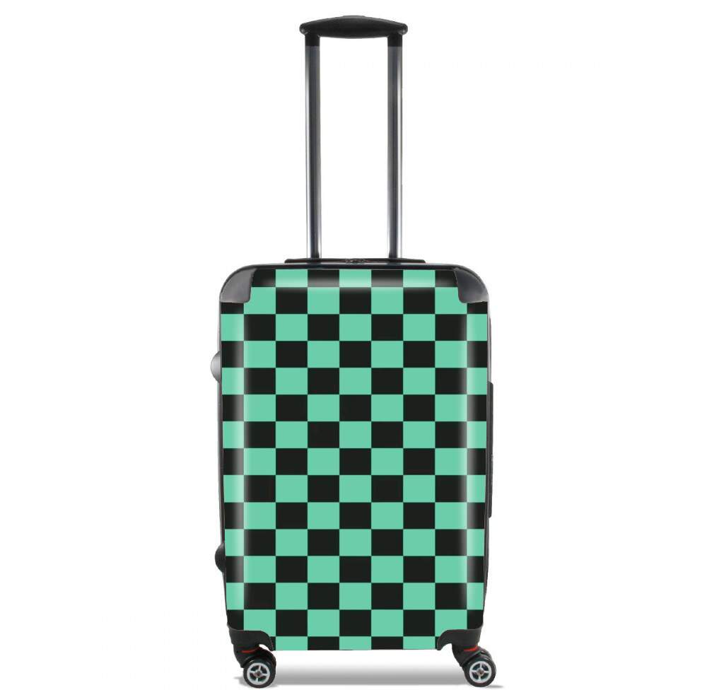  Tanjiro Pattern Green Square voor Handbagage koffers