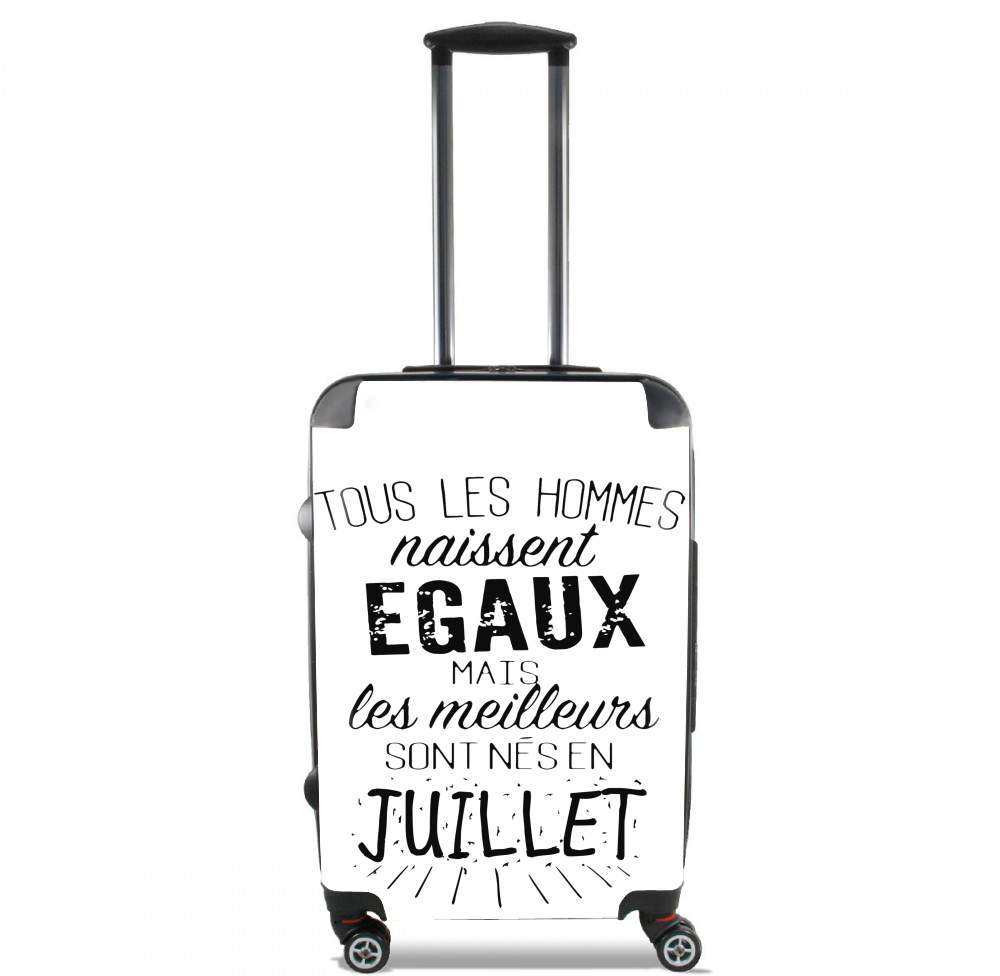  Tous les hommes naissent egaux mais les meilleurs sont nes en Juillet voor Handbagage koffers