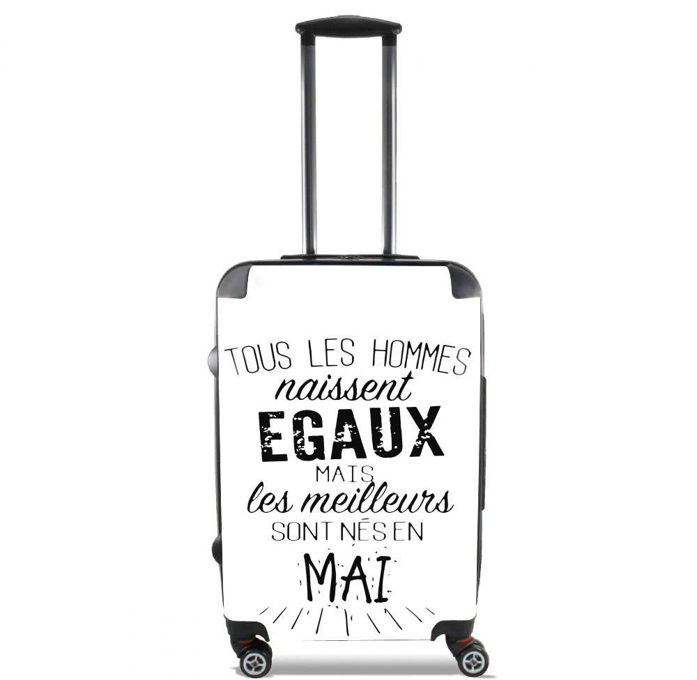  Tous les hommes naissent egaux mais les meilleurs sont nes en Mai voor Handbagage koffers