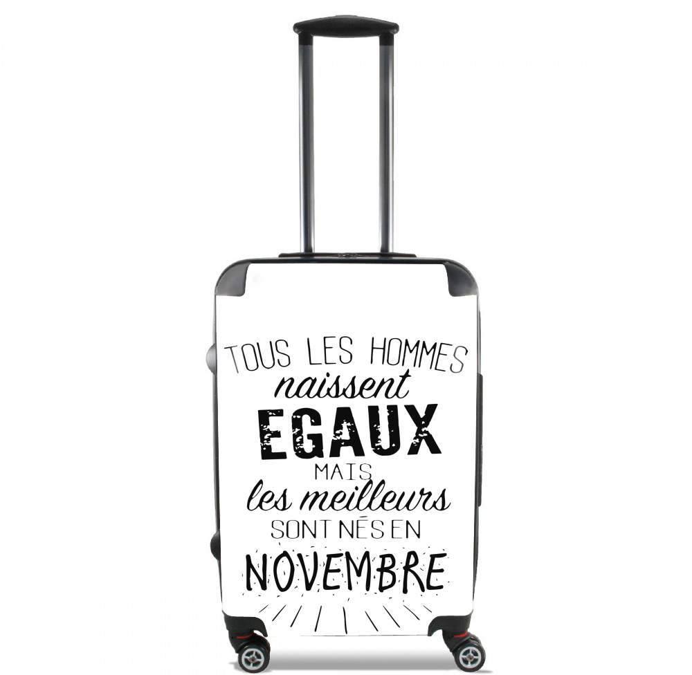  Tous les hommes naissent egaux mais les meilleurs sont nes en Novembre voor Handbagage koffers