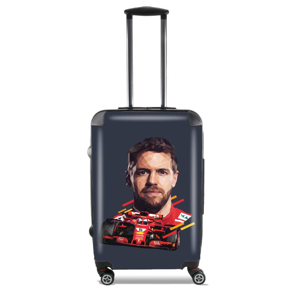  Vettel Formula One Driver voor Handbagage koffers