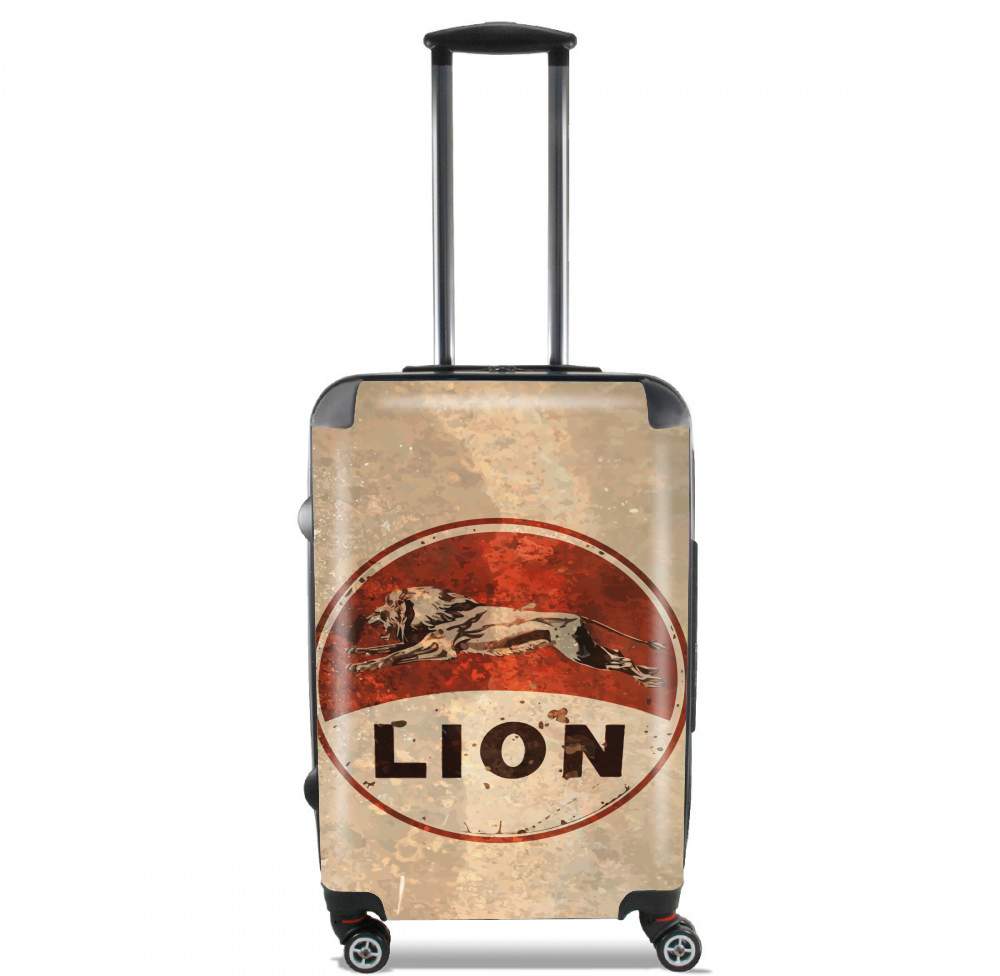  Vintage Gas Station Lion voor Handbagage koffers